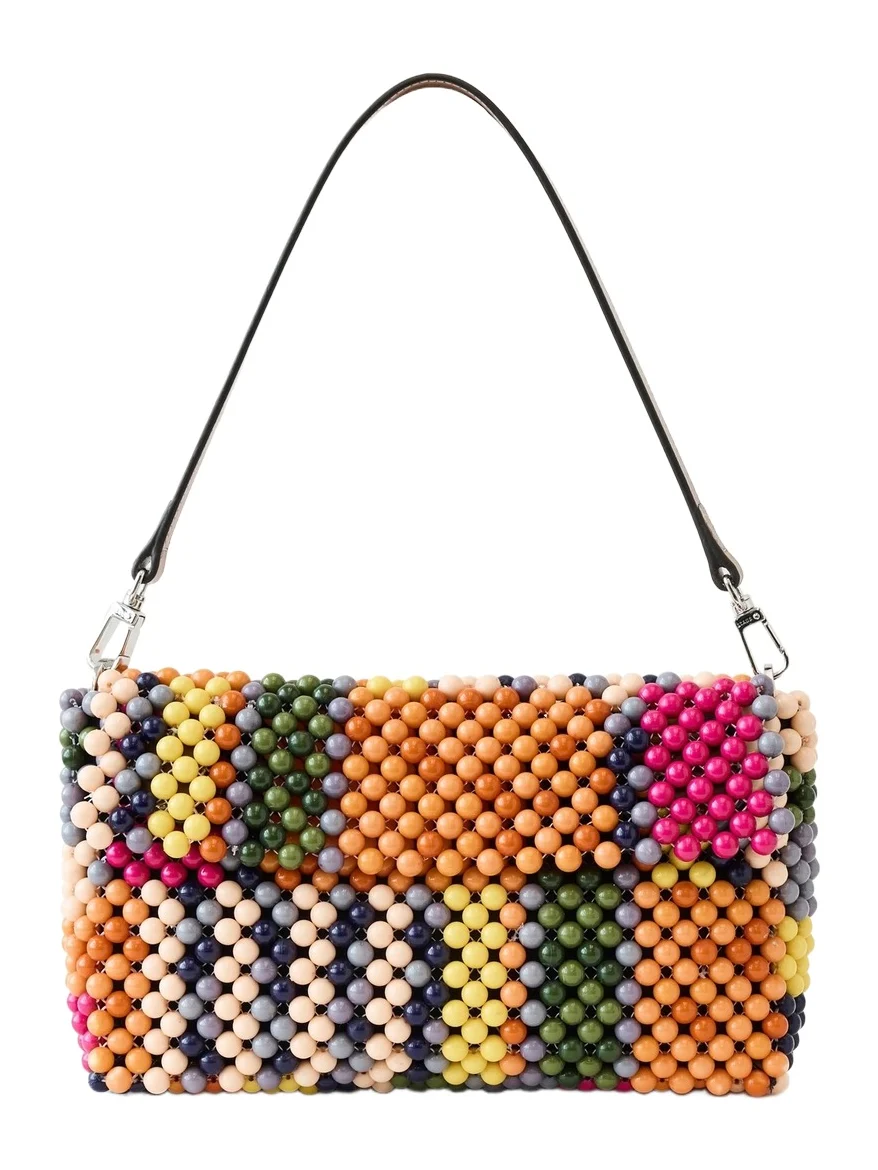 Staud Timmy Beaded Shoulder Bag