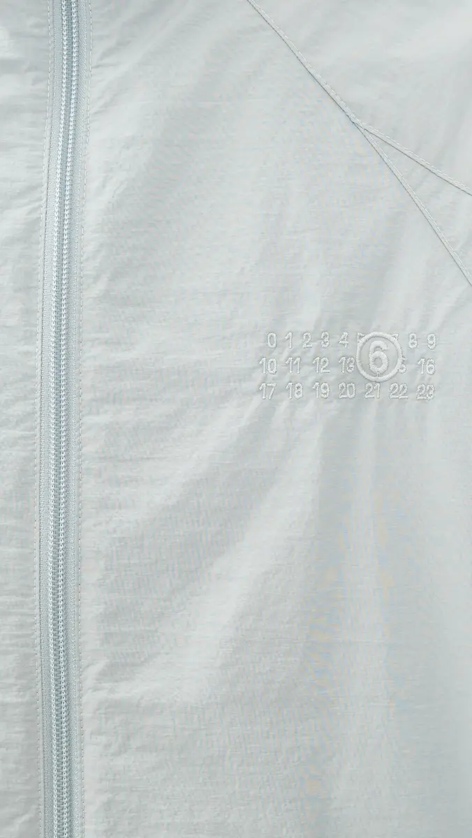 MM6 Maison Margiela Windbreaker Jacket age Grey | Thumbnail 6 MM6 Maison Margiela Windbreaker Jacket age Grey | Thumbnail 6