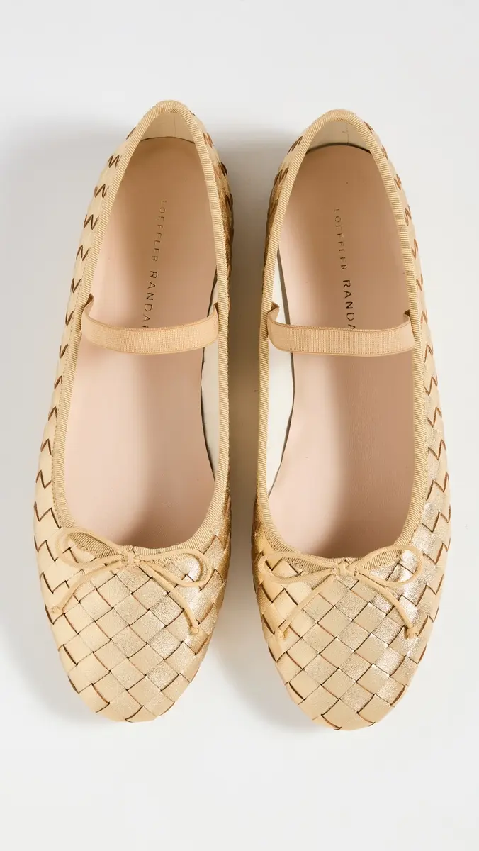 Loeffler Randall Leonie Soft Ballet Flats Gold | Thumbnail 5 Loeffler Randall Leonie Soft Ballet Flats Gold | Thumbnail 5