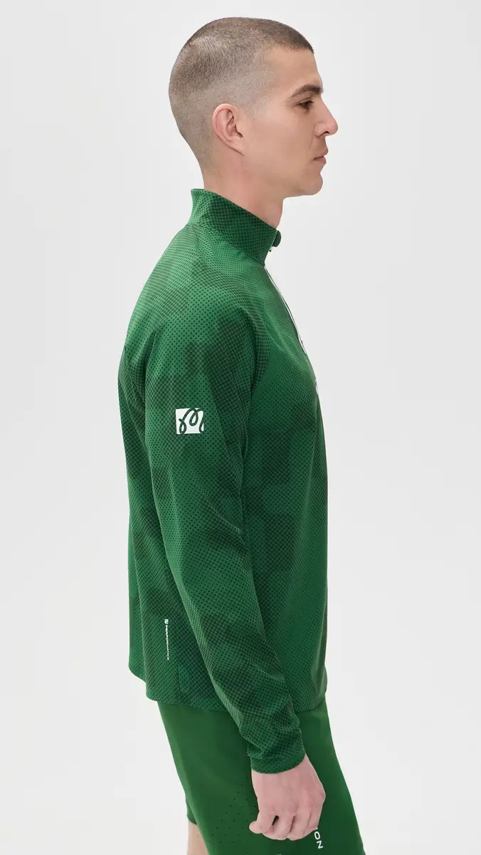 Malbon Performance Raglan Quarter Zip Eden | Thumbnail 4 Malbon Performance Raglan Quarter Zip Eden | Thumbnail 4