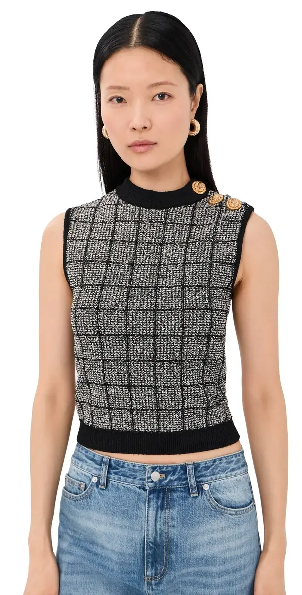 Classique Maille Top Black/Natural