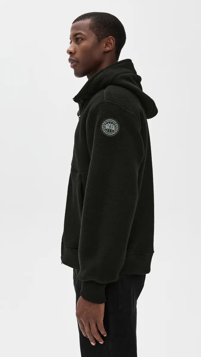 Canada Goose Chilliwack Black Disc Fleece Bomber | Thumbnail 4