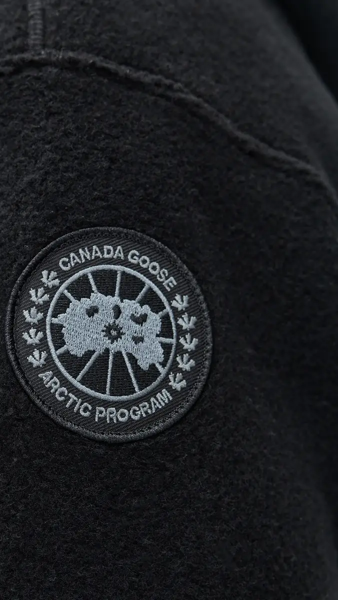 Canada Goose Chilliwack Black Disc Fleece Bomber | Thumbnail 6