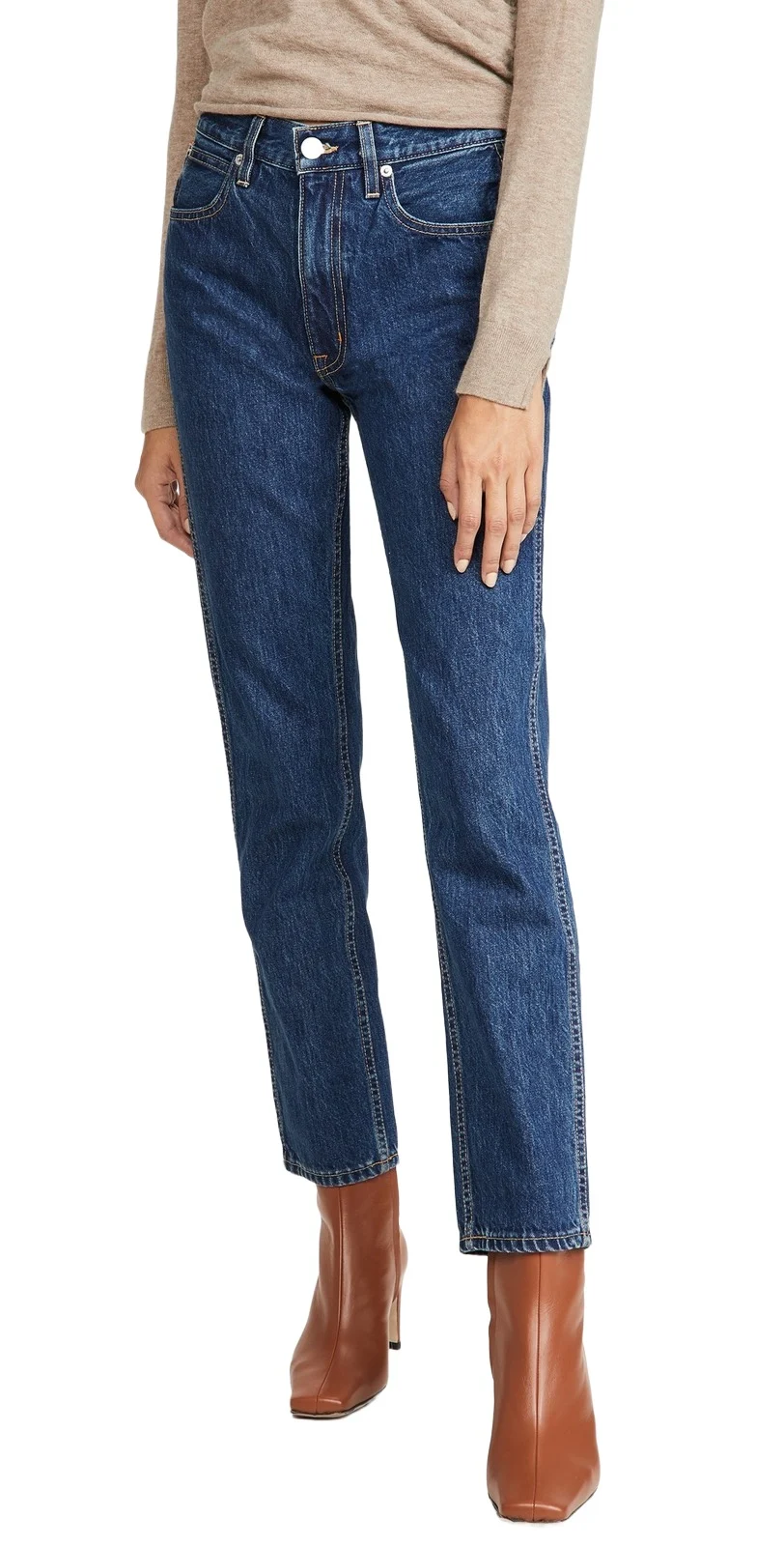 SLVRLAKE Virginia Tapered Leg Jeans