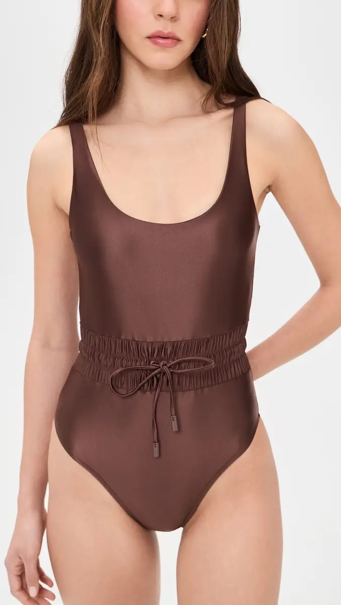 Good American Waist Framer One Piece Cocoa Terra | Thumbnail 2