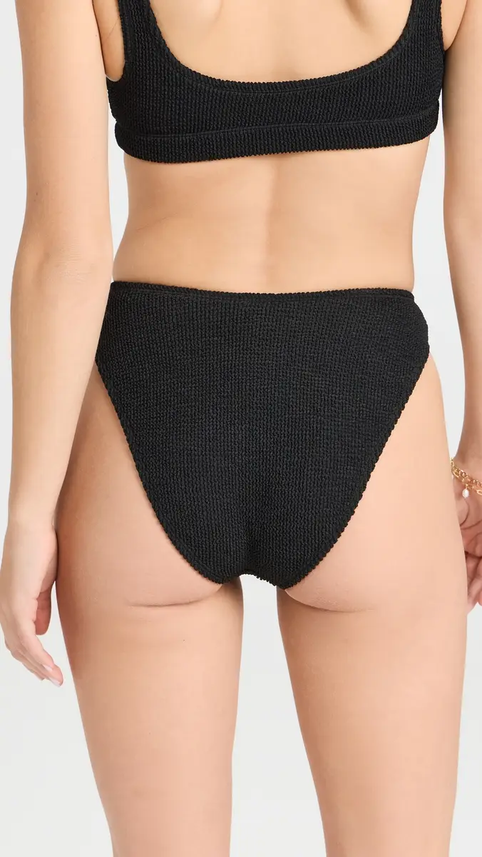 Good American Always Fit Good Waist Bikini Bottoms Black001 | Thumbnail 3