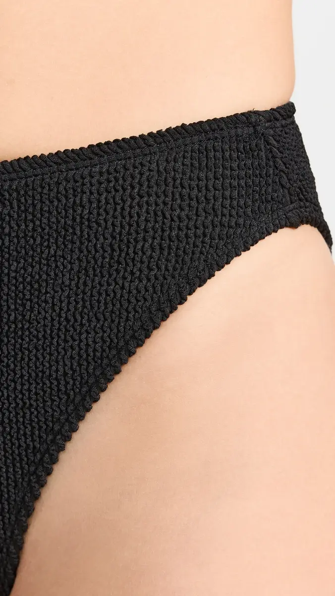 Good American Always Fit Good Waist Bikini Bottoms Black001 | Thumbnail 5