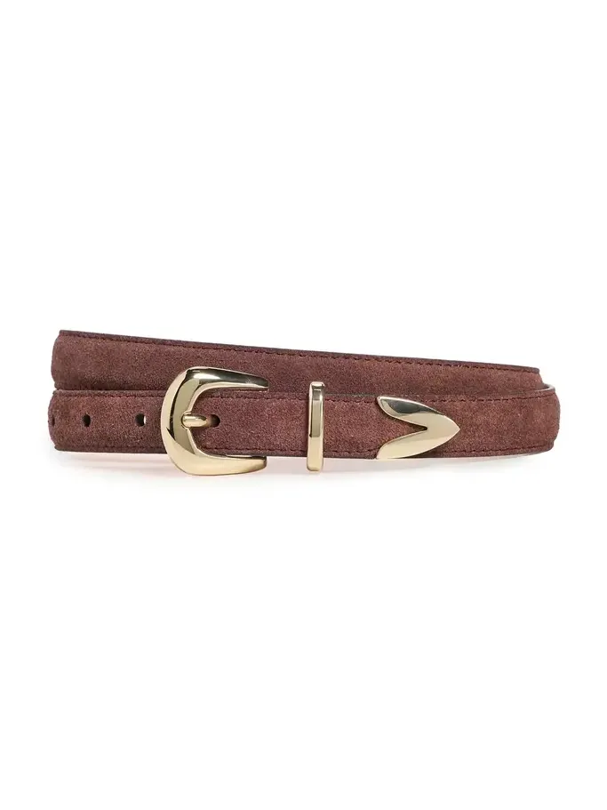 Leo Suede Belt