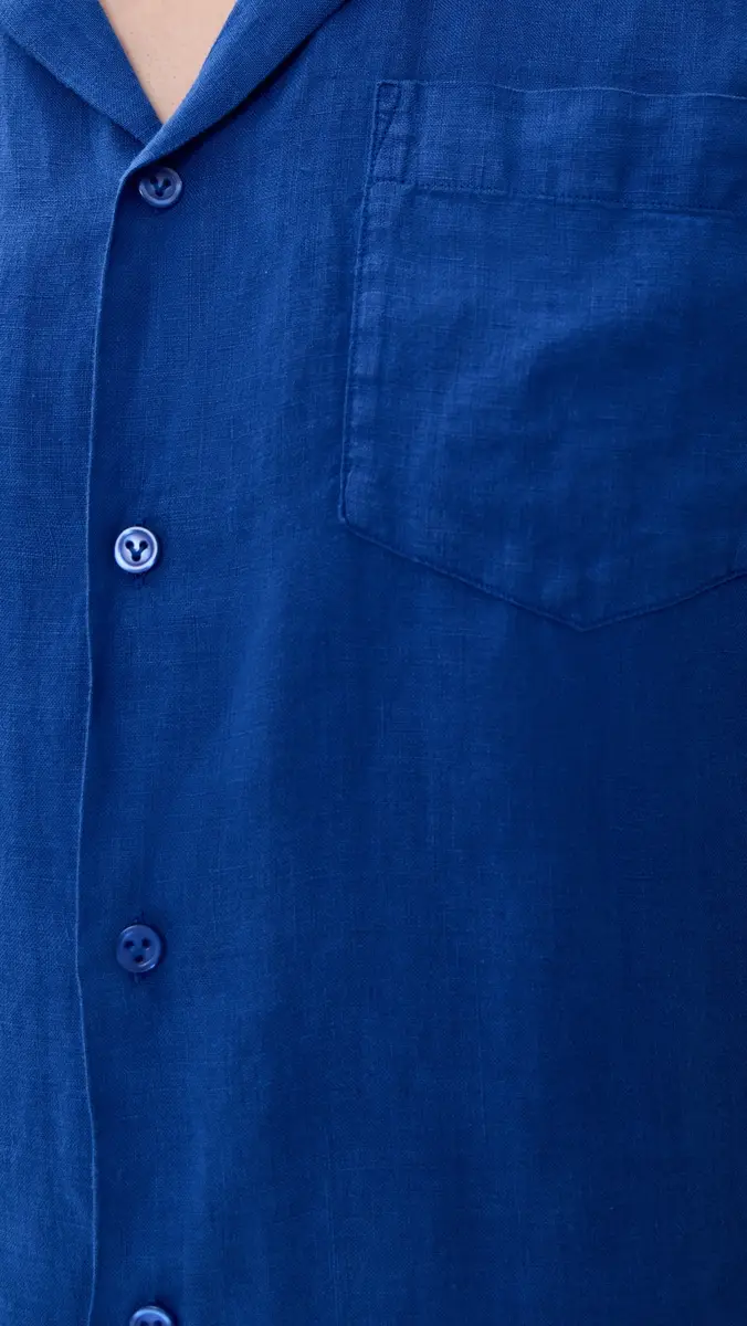 Vilebrequin Charli Linen Camp Shirt Marrakech | Thumbnail 6
