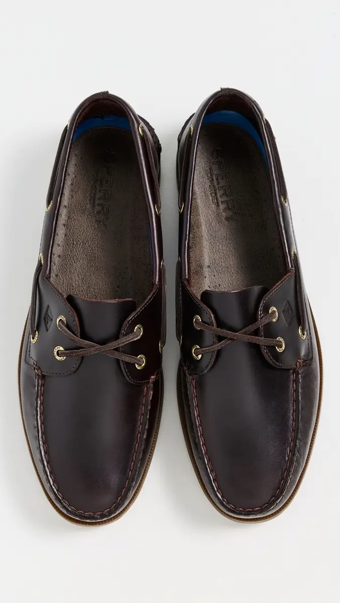 Sperry Authentic Original 2 Eye Leather Boat Shoes | Thumbnail 4 Sperry Authentic Original 2 Eye Leather Boat Shoes | Thumbnail 4
