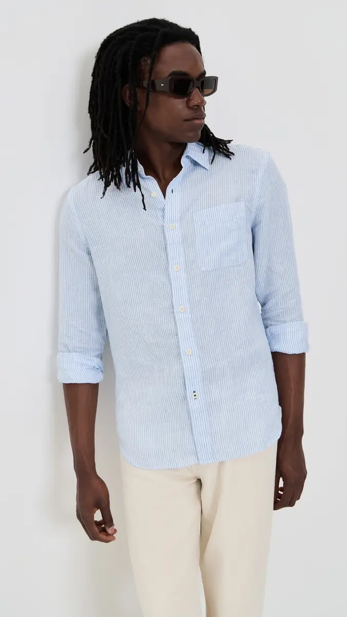 Faherty Linen Laguna Shirt | Thumbnail 2 Faherty Linen Laguna Shirt | Thumbnail 2