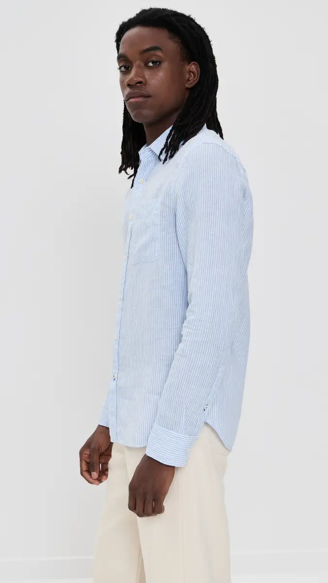 Faherty Linen Laguna Shirt | Thumbnail 4 Faherty Linen Laguna Shirt | Thumbnail 4