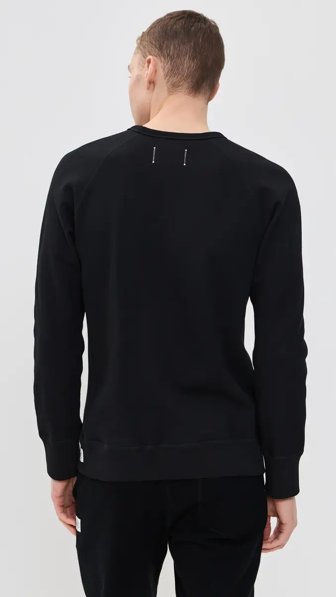 REIGNING CHAMP Mid-weight Terry Slim Crew Neck | Thumbnail 3