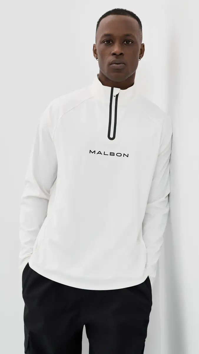 Malbon Performance Raglan Quarter Zip | Thumbnail 2 Malbon Performance Raglan Quarter Zip | Thumbnail 2