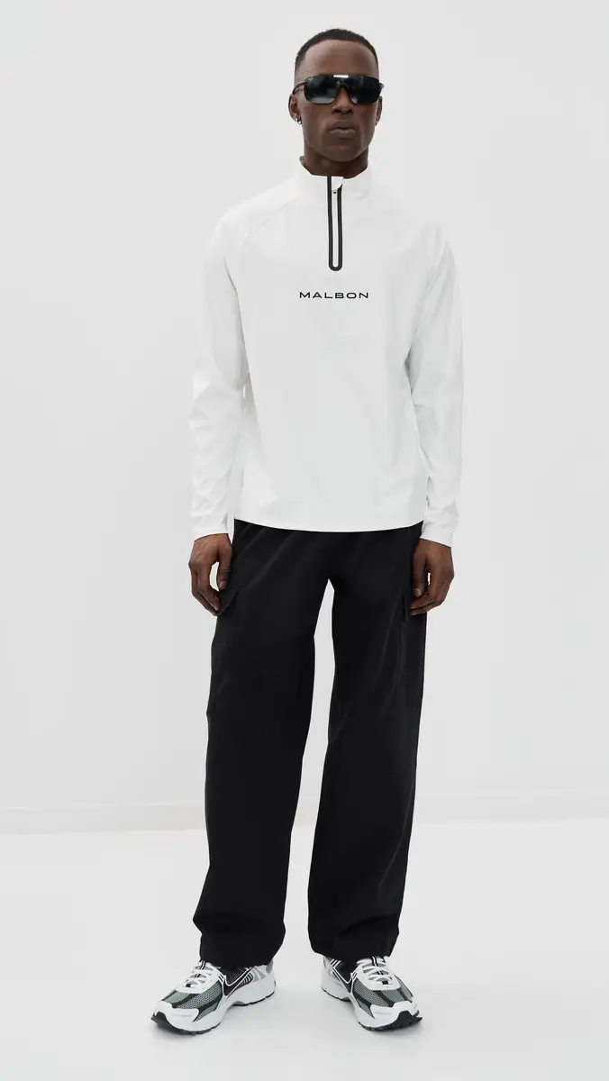 Malbon Performance Raglan Quarter Zip | Thumbnail 5 Malbon Performance Raglan Quarter Zip | Thumbnail 5