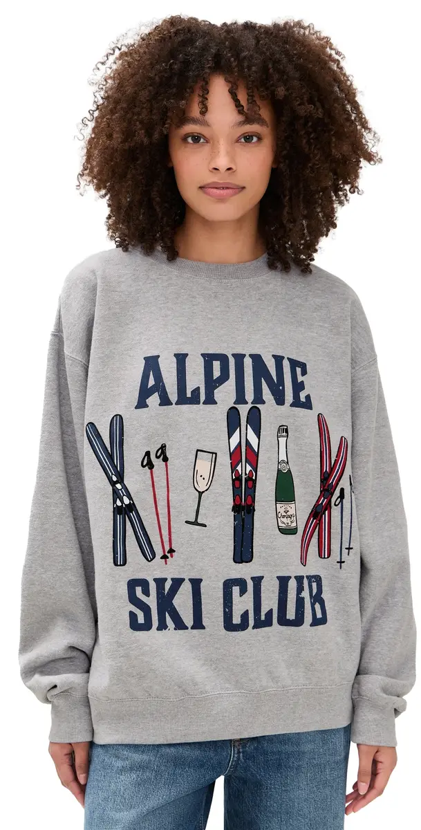 Stanley Sweatshirt Alpine Ski Club Graphic Stanley Sweatshirt Alpine Ski Club Graphic