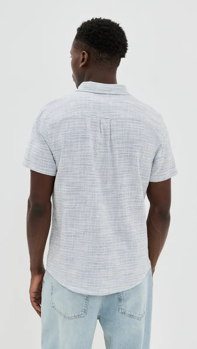 Marine Layer Classic Stretch Selvage Shirt | Thumbnail 3 Marine Layer Classic Stretch Selvage Shirt | Thumbnail 3