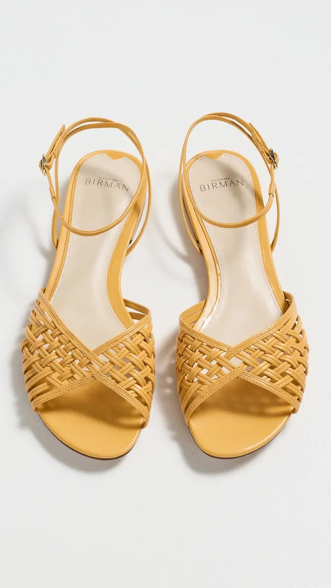 Alexandre Birman Lilian Flats Butter | Thumbnail 6