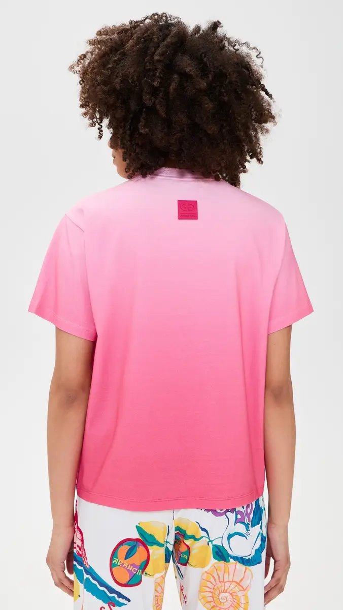 Goldbergh Loredana Short Sleeve Top Italian Rose | Thumbnail 3