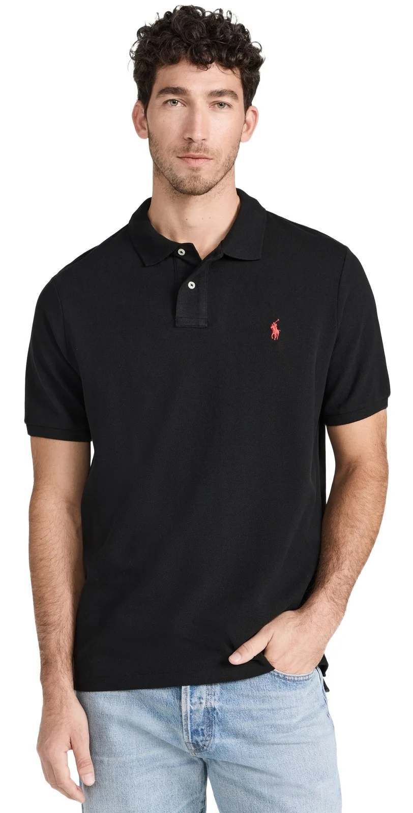 Classic Fit Iconic Mesh Polo