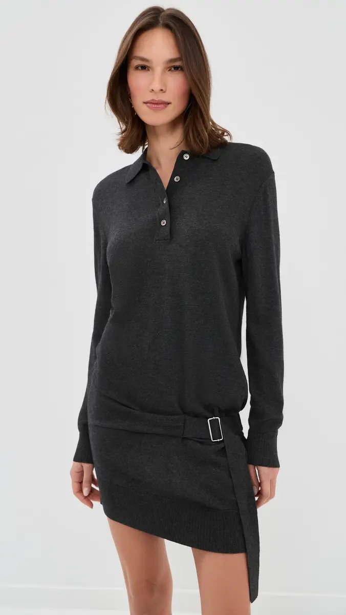 Isabel Marant Bathilde Dress Anthracite | Thumbnail 2 Isabel Marant Bathilde Dress Anthracite | Thumbnail 2