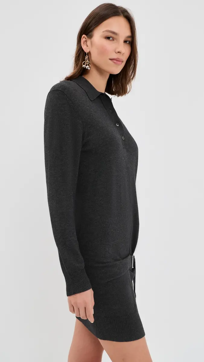 Isabel Marant Bathilde Dress Anthracite | Thumbnail 4 Isabel Marant Bathilde Dress Anthracite | Thumbnail 4