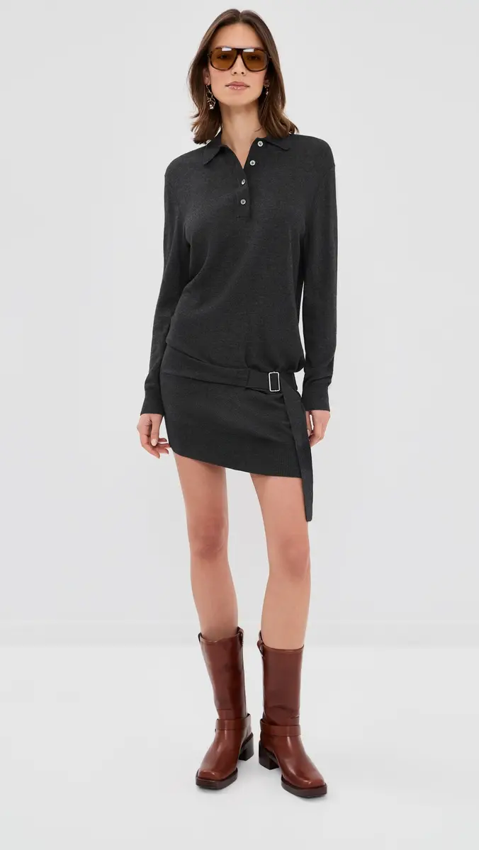 Isabel Marant Bathilde Dress Anthracite | Thumbnail 5 Isabel Marant Bathilde Dress Anthracite | Thumbnail 5