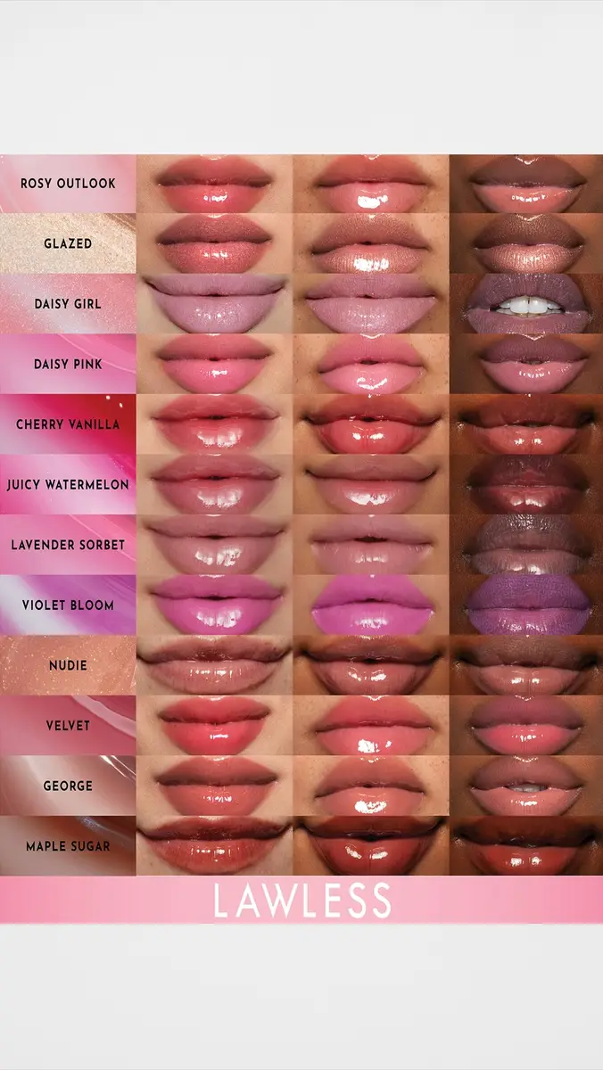 LAWLESS Forget The Filler Lip Plumper Line Gloss - Queen Size Cherry Vanilla | Thumbnail 6 LAWLESS Forget The Filler Lip Plumper Line Gloss - Queen Size Cherry Vanilla | Thumbnail 6