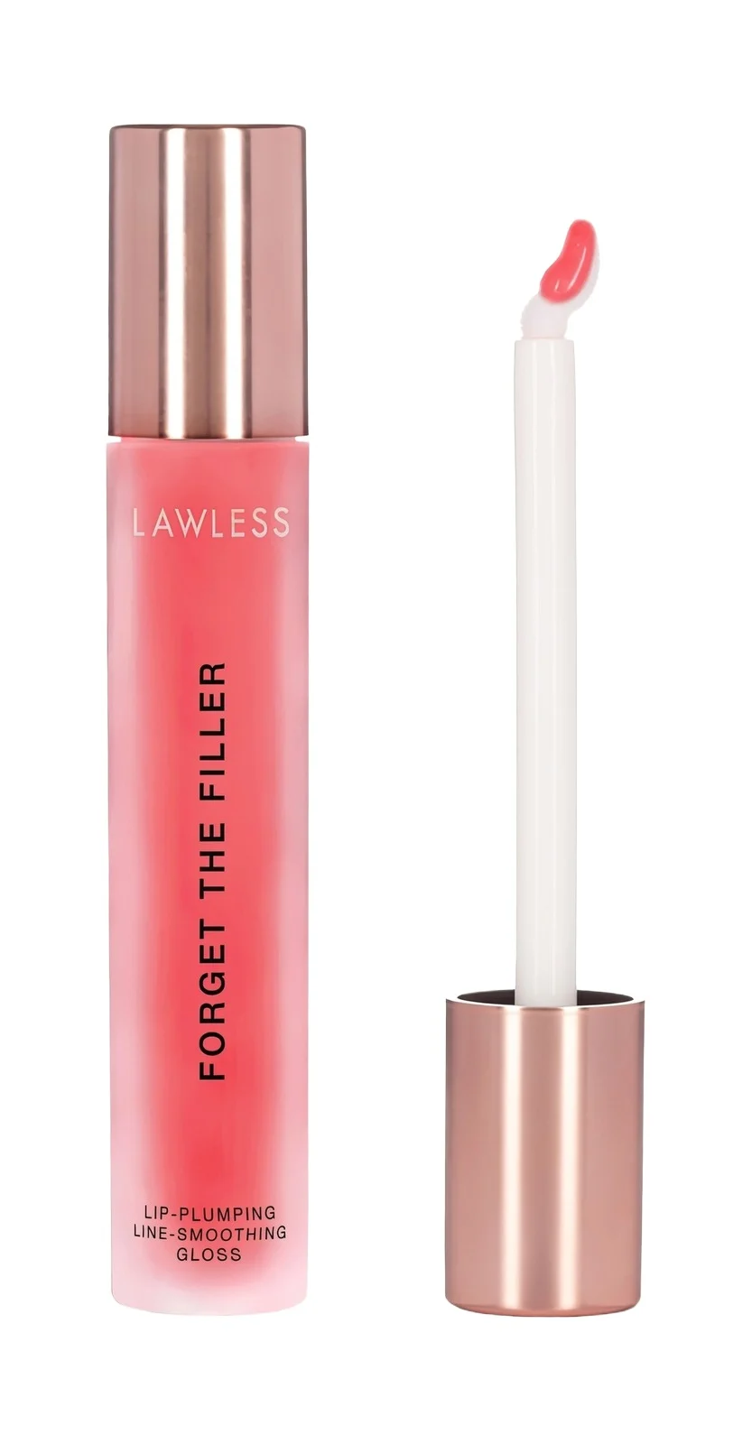 LAWLESS Forget The Filler Lip Plumper Line Gloss - Queen Size Cherry Vanilla
