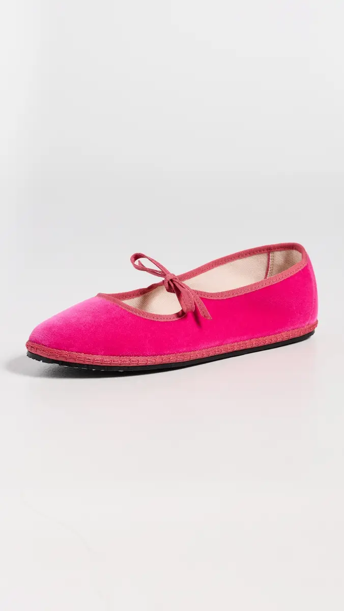 ViBi VENEZiA Brigitte Velvet Mary Janes Flats Burano | Thumbnail 2 ViBi VENEZiA Brigitte Velvet Mary Janes Flats Burano | Thumbnail 2