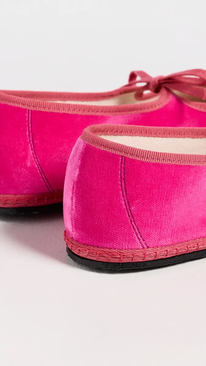 ViBi VENEZiA Brigitte Velvet Mary Janes Flats Burano | Thumbnail 4 ViBi VENEZiA Brigitte Velvet Mary Janes Flats Burano | Thumbnail 4