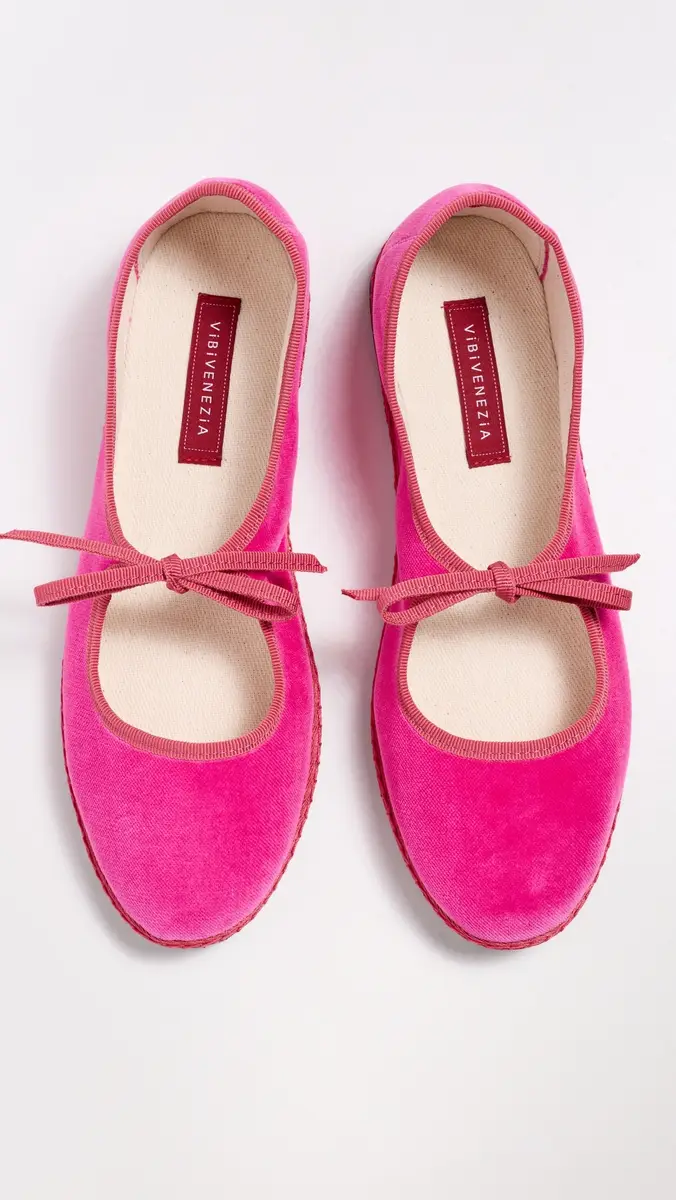 ViBi VENEZiA Brigitte Velvet Mary Janes Flats Burano | Thumbnail 5 ViBi VENEZiA Brigitte Velvet Mary Janes Flats Burano | Thumbnail 5