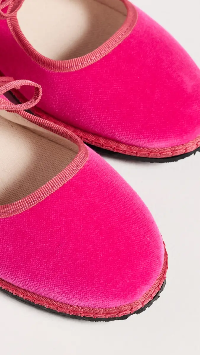 ViBi VENEZiA Brigitte Velvet Mary Janes Flats Burano | Thumbnail 6 ViBi VENEZiA Brigitte Velvet Mary Janes Flats Burano | Thumbnail 6