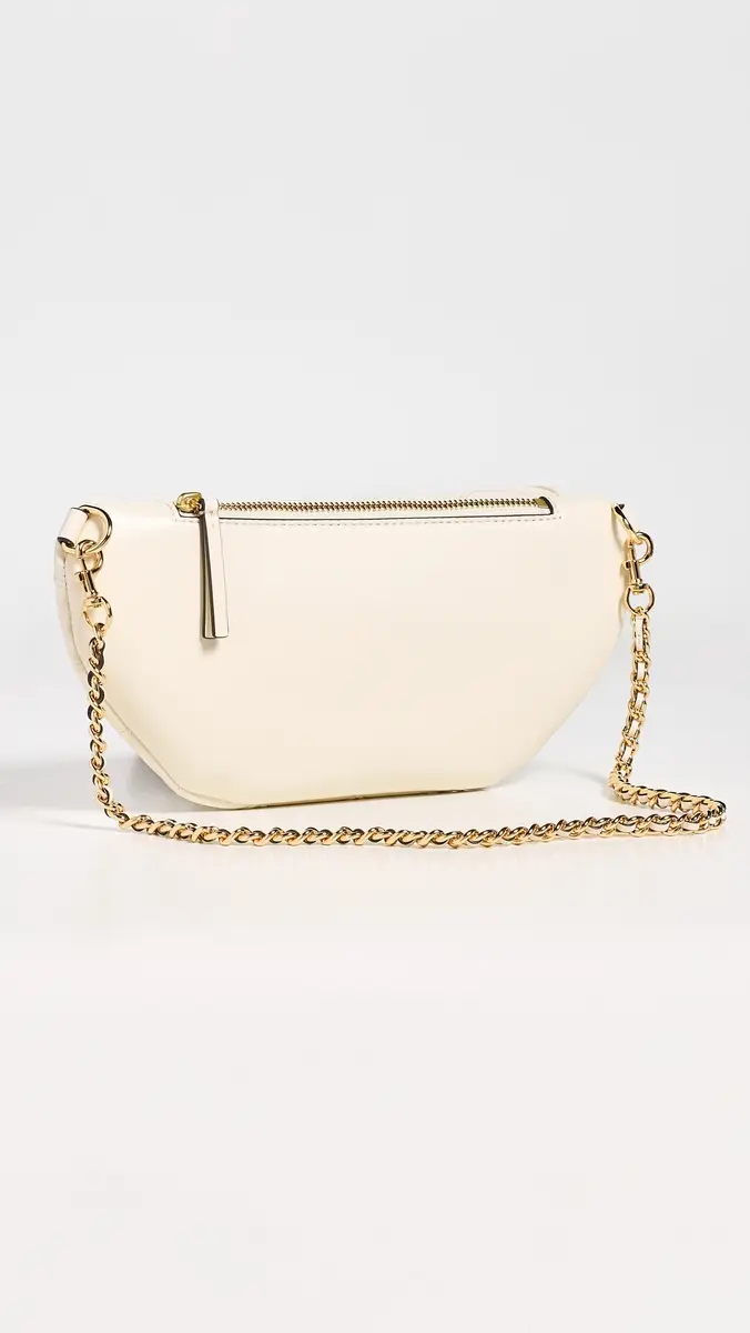 Tory Burch Fleming Convertible Belt Bag Light Cream One Size | Thumbnail 4 Tory Burch Fleming Convertible Belt Bag Light Cream One Size | Thumbnail 4