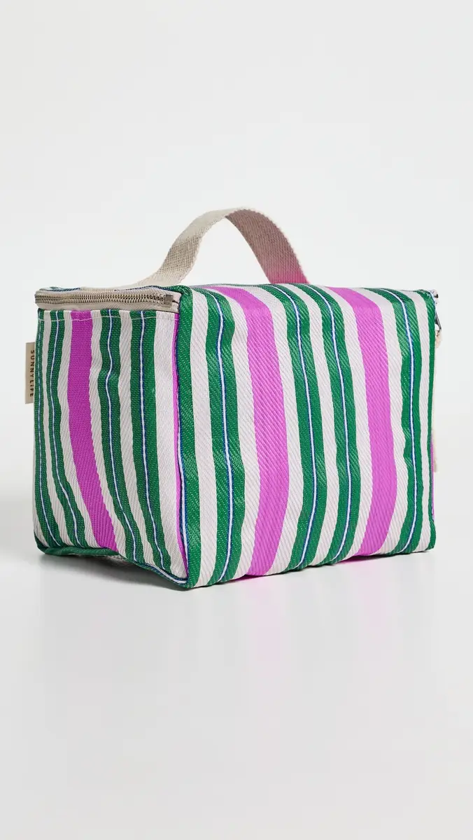 SunnyLife Recycled Nylon Lunch Cooler Bag Bag Green Multi One Size | Thumbnail 3 SunnyLife Recycled Nylon Lunch Cooler Bag Bag Green Multi One Size | Thumbnail 3