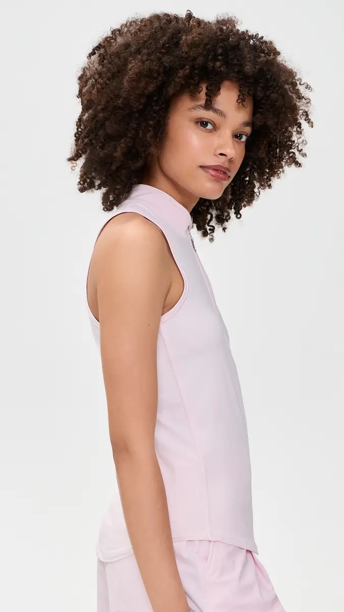 Greyson Sleeveless Vesta Mock Neck Top Bloom - 1044 | Thumbnail 4 Greyson Sleeveless Vesta Mock Neck Top Bloom - 1044 | Thumbnail 4