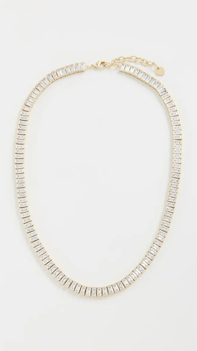 HART Baguette Tennis Necklace | Thumbnail 2 HART Baguette Tennis Necklace | Thumbnail 2