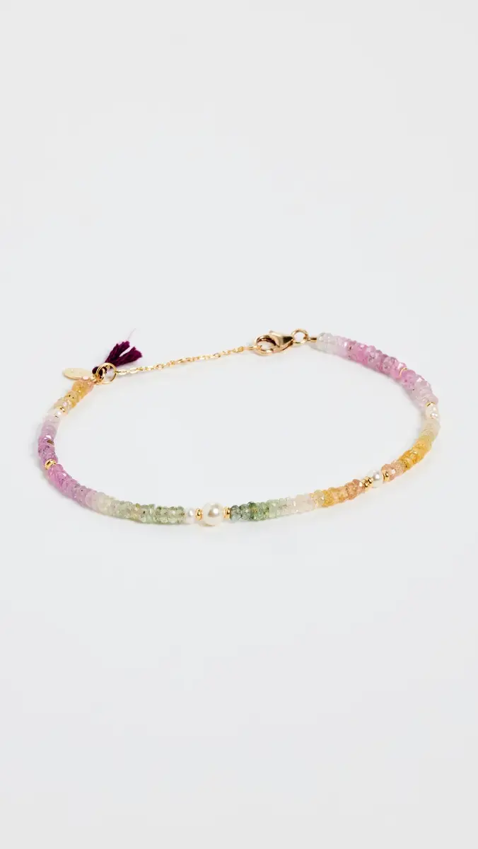 Shashi Ella Gemstone Bracelet | Thumbnail 2