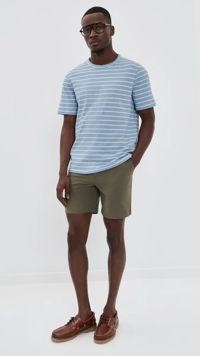 Faherty Sunwashed Tee Bermuda Sail Stripe | Thumbnail 5 Faherty Sunwashed Tee Bermuda Sail Stripe | Thumbnail 5
