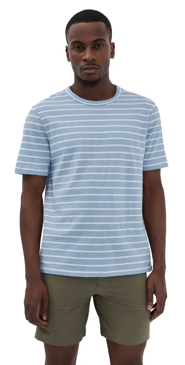 Faherty Sunwashed Tee Bermuda Sail Stripe | Image 1 Faherty Sunwashed Tee Bermuda Sail Stripe | Image 1