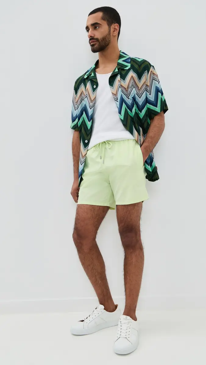 Vilebrequin Moorea Swim Trunks 5 acaron | Thumbnail 5 Vilebrequin Moorea Swim Trunks 5 acaron | Thumbnail 5
