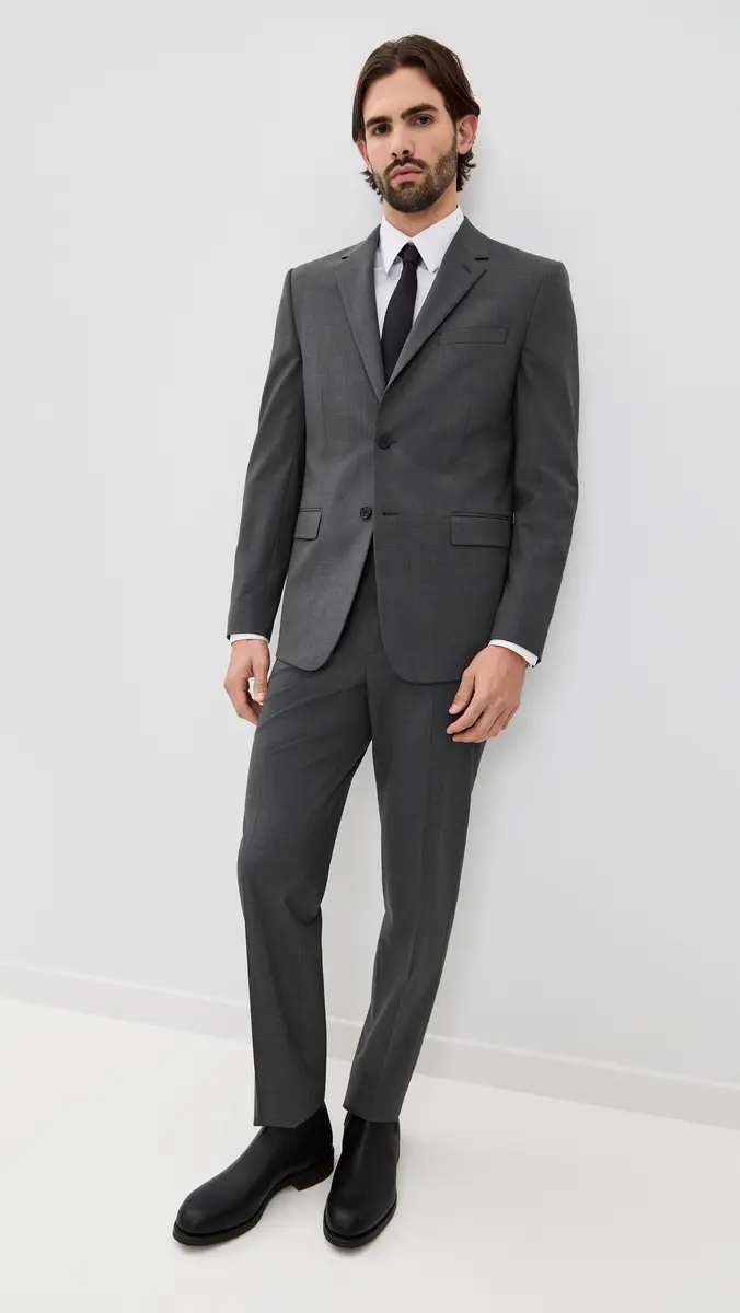 Theory Mayer Stretch Wool Pants | Thumbnail 5 Theory Mayer Stretch Wool Pants | Thumbnail 5