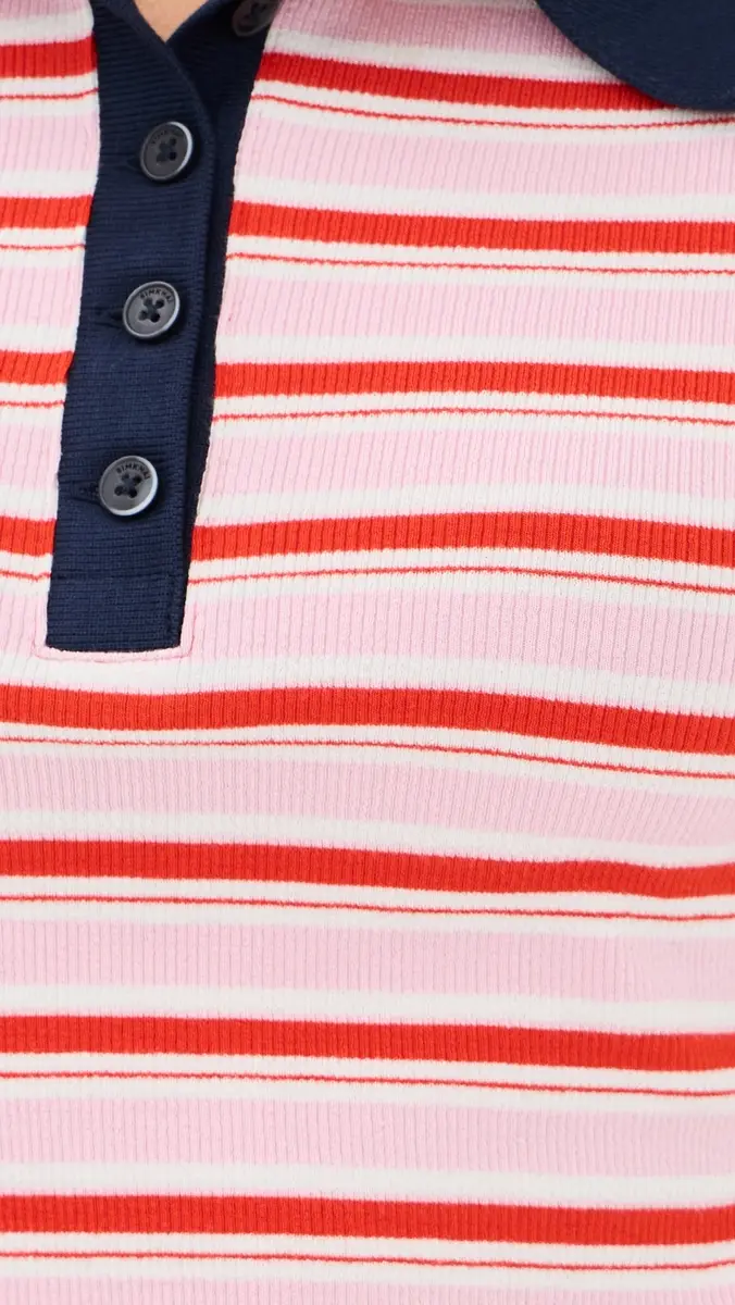 Simkhai Marnie Knit Polo | Thumbnail 6