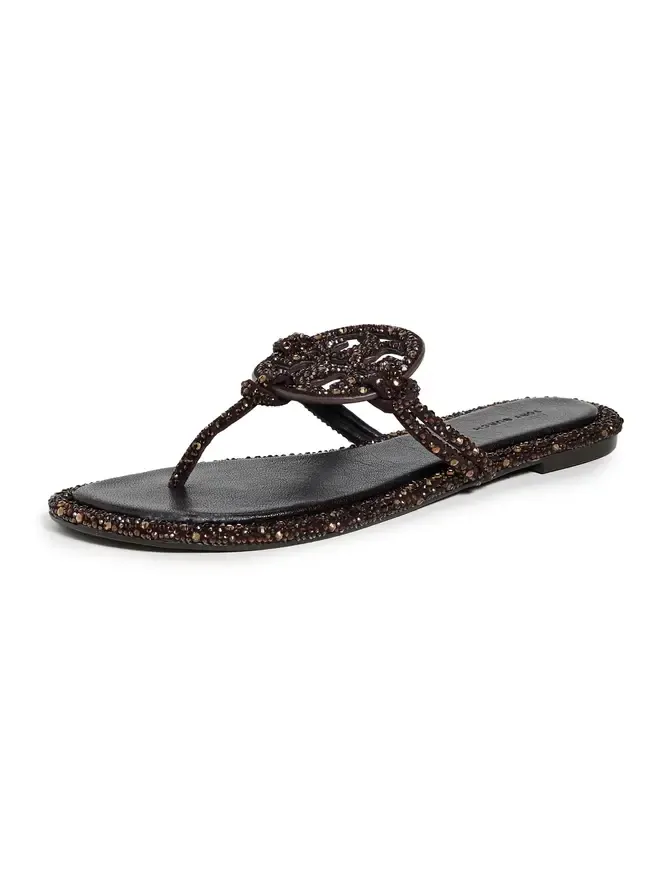 Miller Knotted Crystal Sandals