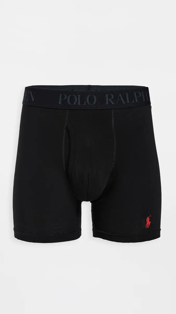 Polo Ralph Lauren Underwear 4D Flex Cotton Modal Boxer Briefs 3 Pack | Thumbnail 3