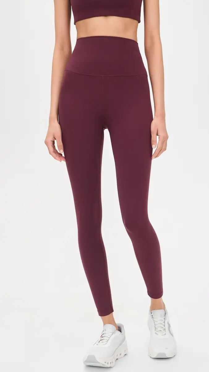 Splits59 Airweight Super High Waist 7/8 eggings Dk Cherry | Thumbnail 2 Splits59 Airweight Super High Waist 7/8 eggings Dk Cherry | Thumbnail 2