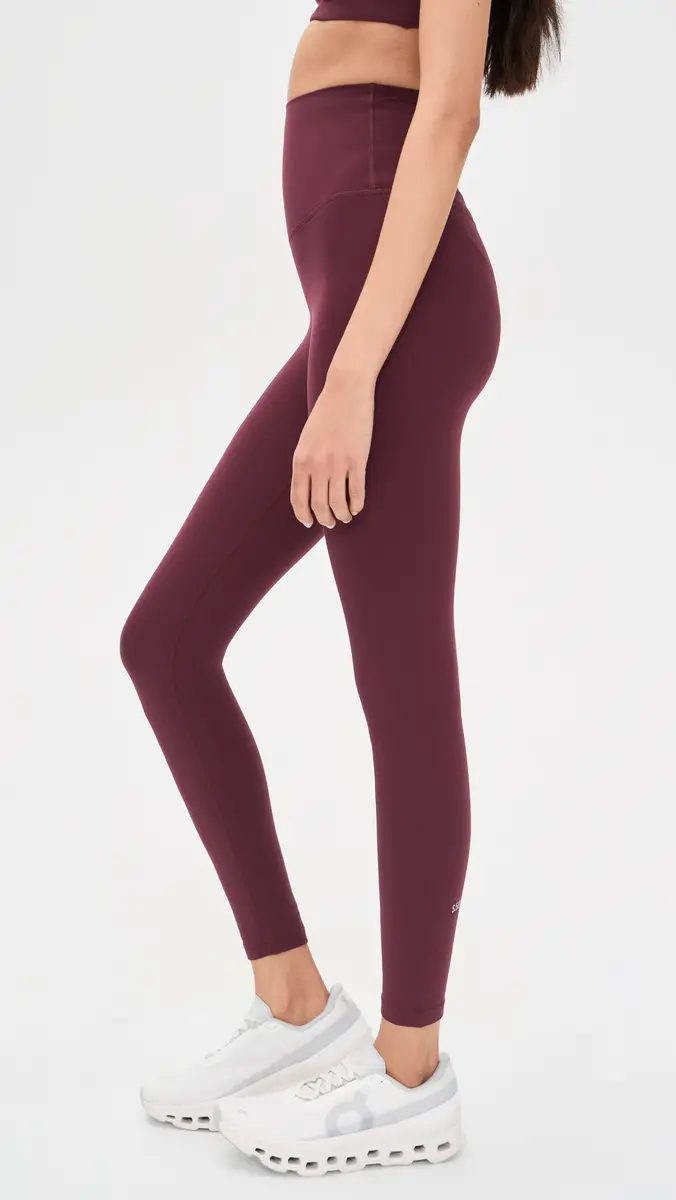 Splits59 Airweight Super High Waist 7/8 eggings Dk Cherry | Thumbnail 4 Splits59 Airweight Super High Waist 7/8 eggings Dk Cherry | Thumbnail 4