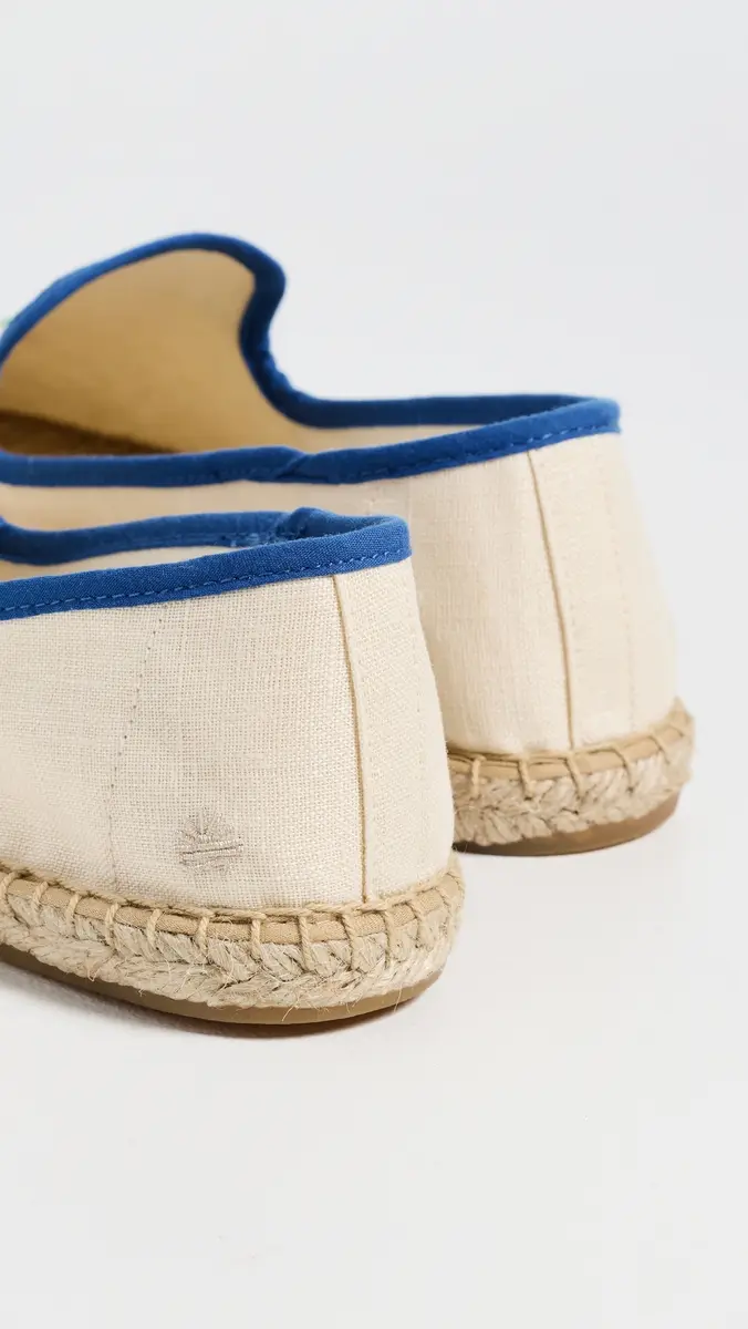 Soludos The Embroidered Smoking Espadrilles /Blue | Thumbnail 4