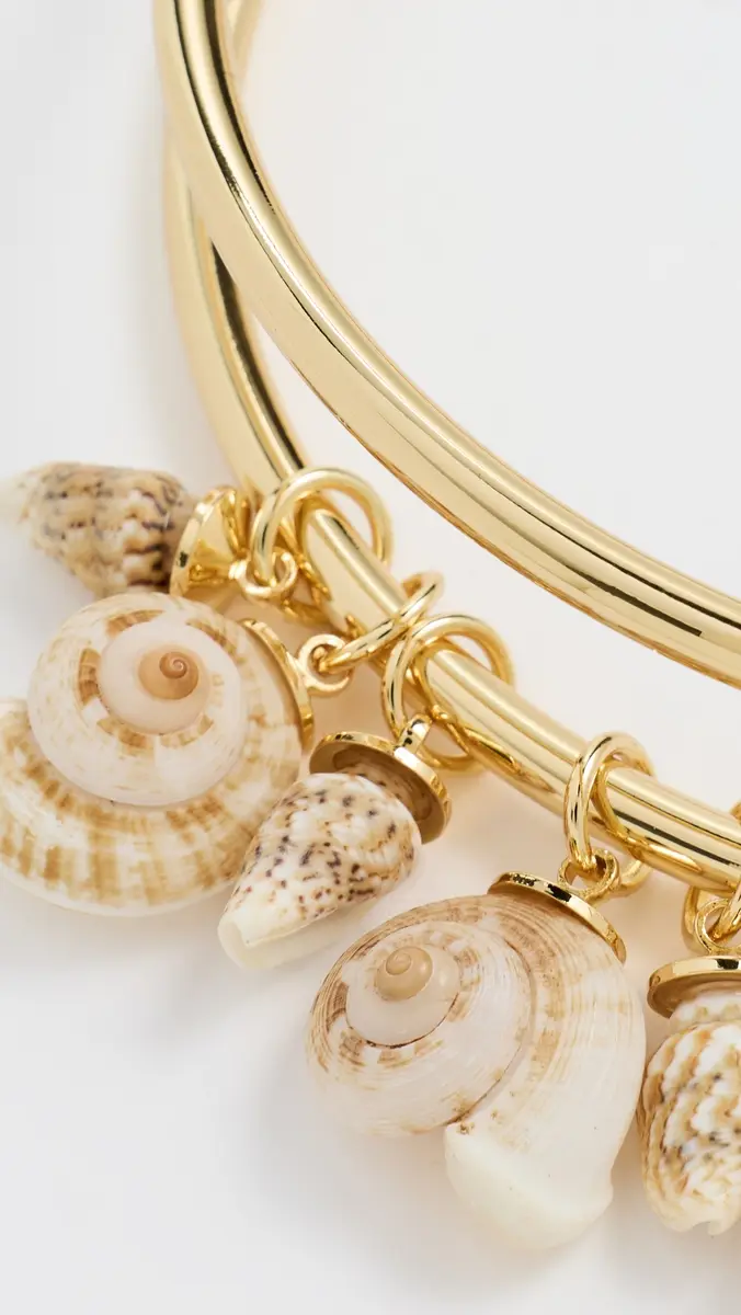 Logan Tay Gold Shell Choker | Thumbnail 4 Logan Tay Gold Shell Choker | Thumbnail 4