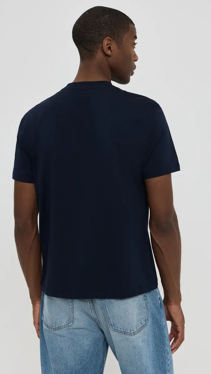 AMI ADC Classic Fit Red Logo Tee | Thumbnail 3